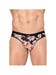 Tanga imprimé floral New Look noir