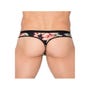 Tanga imprimé floral New Look noir