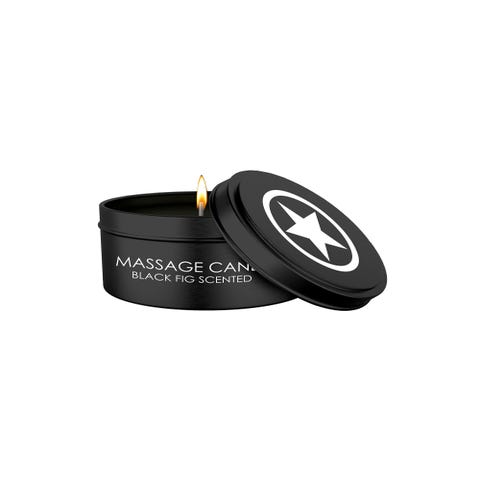 Bougie de massage Disobedient figue noire