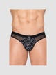 Tanga imprimé losanges New Look noir