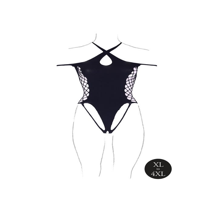 Body ouvert Leda noir GT