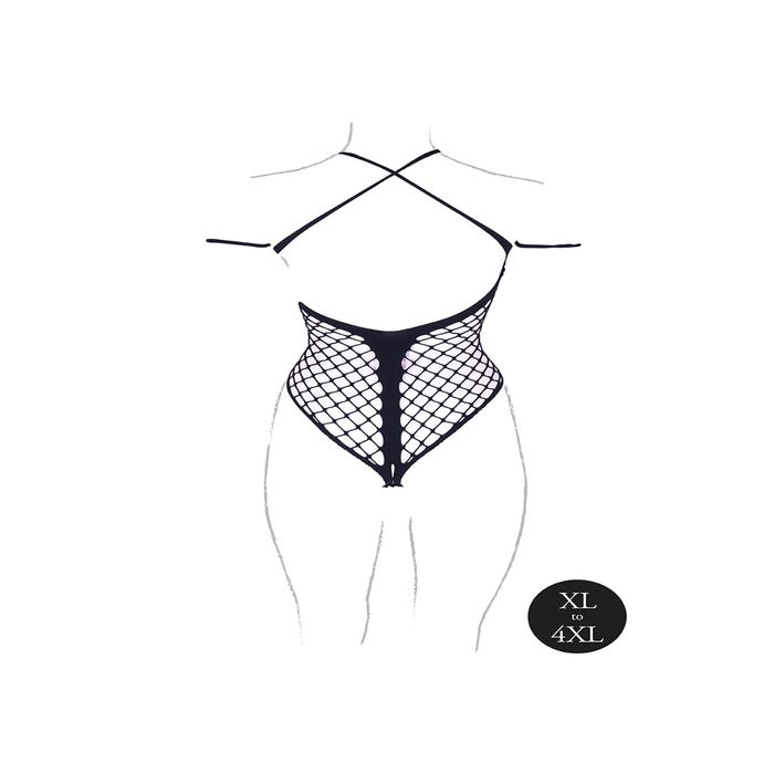 Body ouvert Leda noir GT