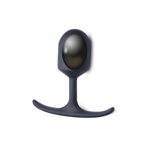 Plug anal lesté Premium Silicone medium