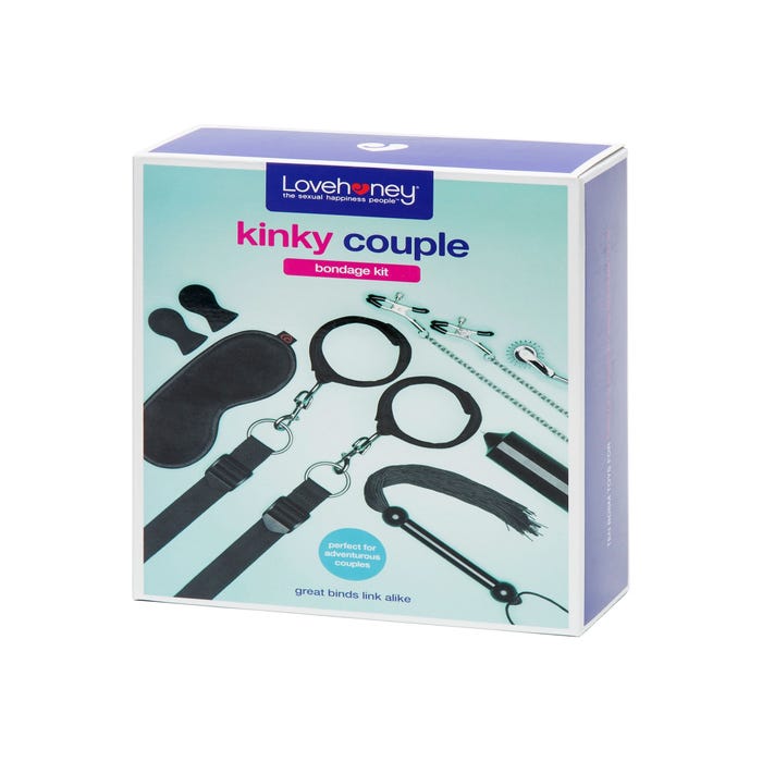 Kit BDSM Kinky Couple 10 pièces