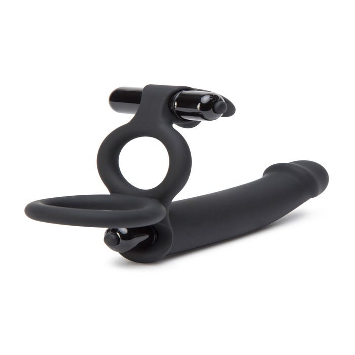 Anneau vibrant double pénétration Double Fun Rabbit