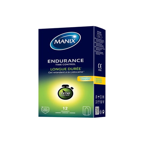 Préservatifs retardants Endurance boîte de 12