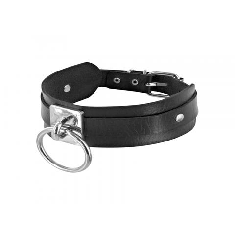 Collier Choker Ring Fetish Tentation