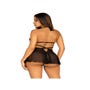 Nuisette ouverte 86141 dentelle noir