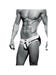 Jockstrap Bulge blanc & noir
