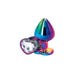 Plug anal bijou Coeur Rear Assets Multicolor Medium