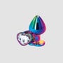 Plug anal bijou Coeur Rear Assets Multicolor Medium