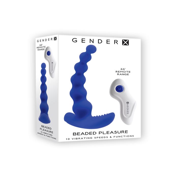 Chapelet anal vibrant télécommandé Beaded Pleasure