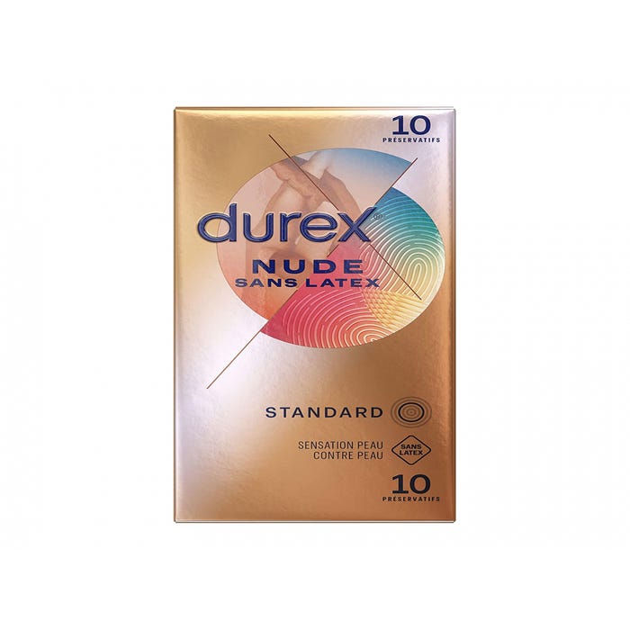 Préservatifs sans latex Nude boîte de 10