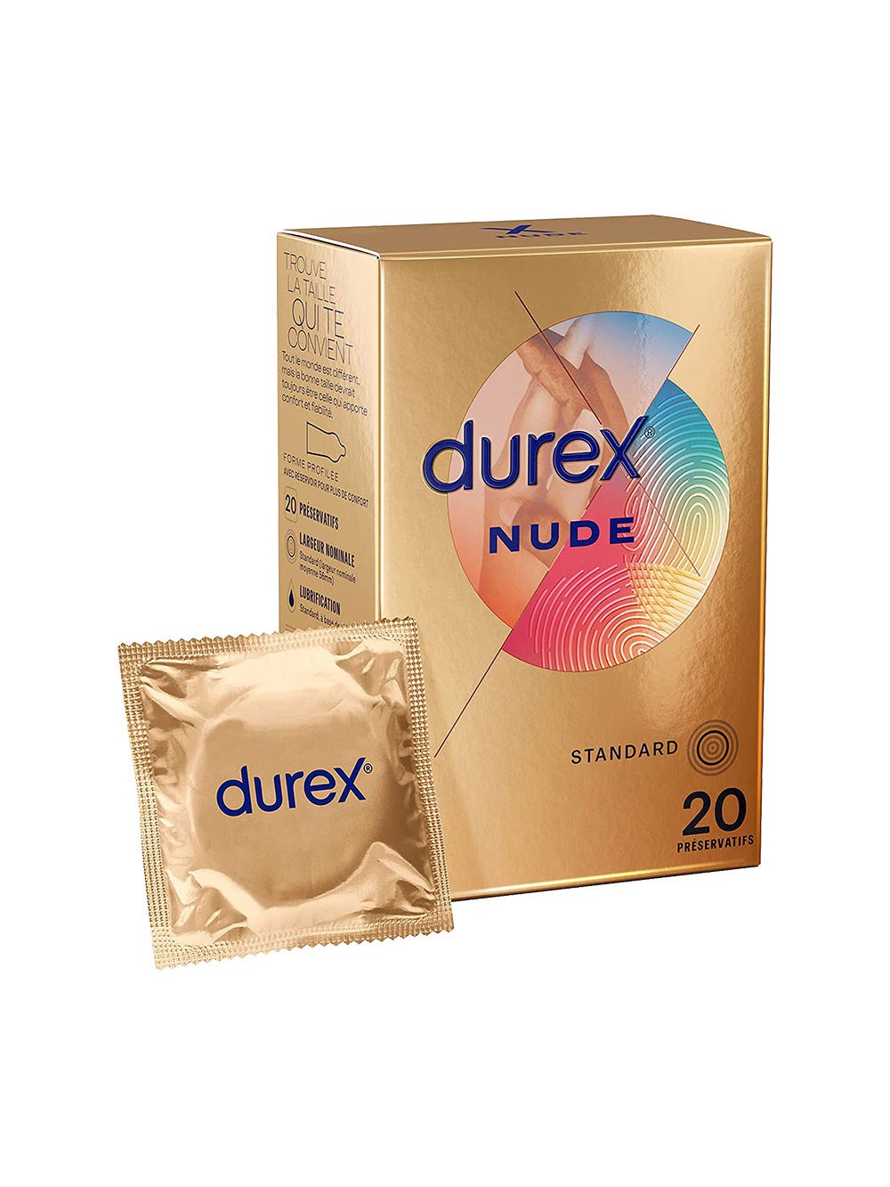 Préservatifs Nude boîte de 20 main product photo