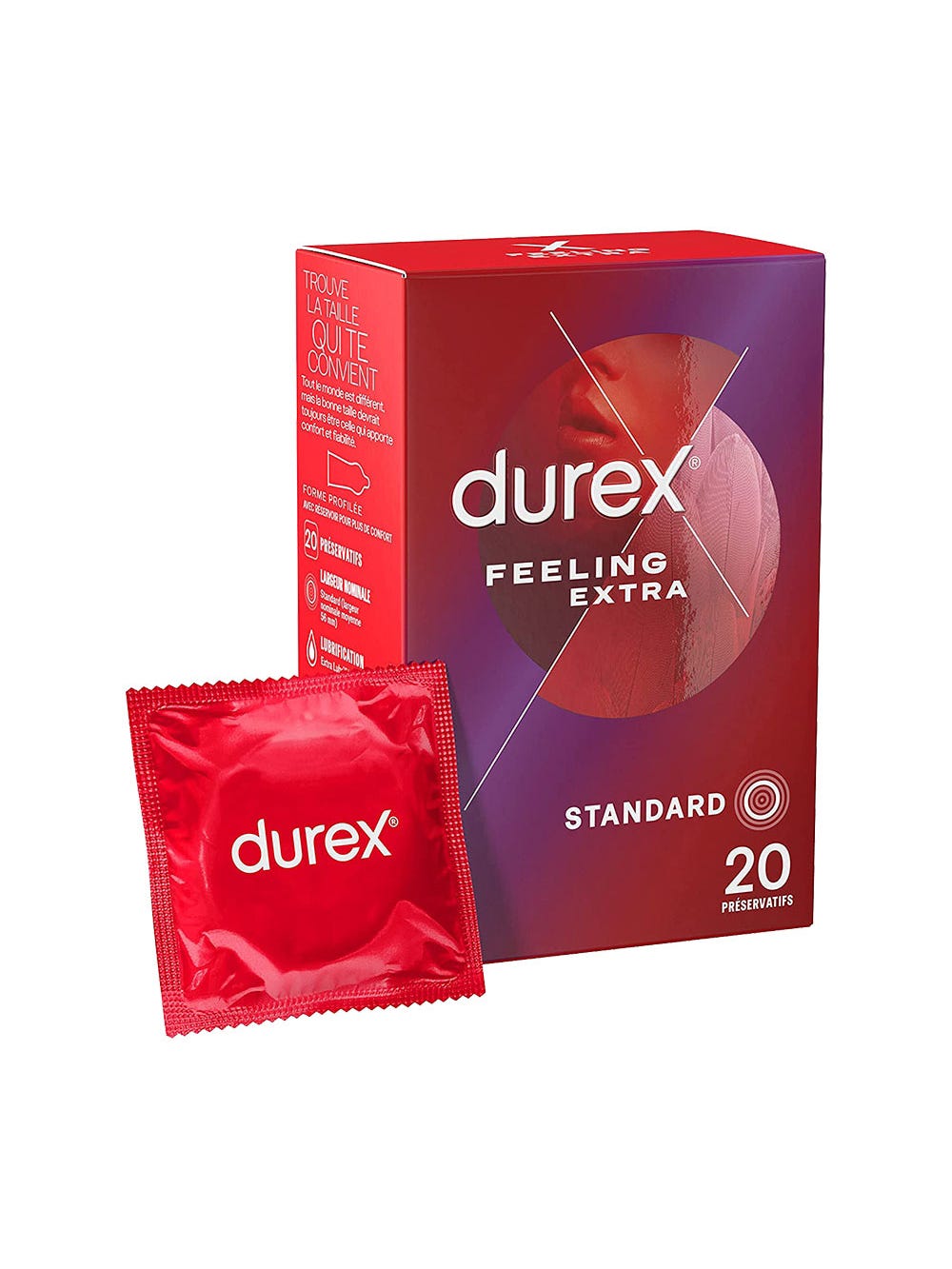 Préservatifs Feeling Extra boîte de 20 main product photo