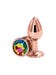Plug anal bijou Rear Assets rose gold small