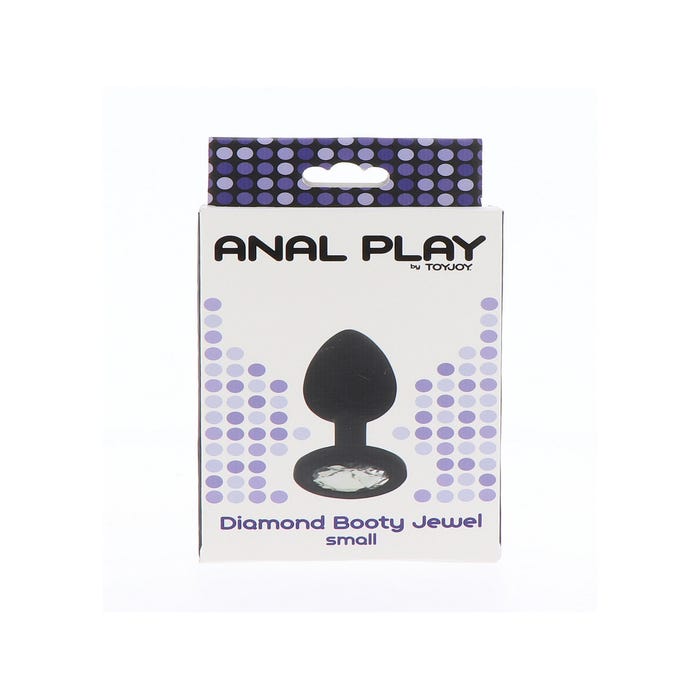 Plug anal bijou silicone Diamond Booty Jewel small