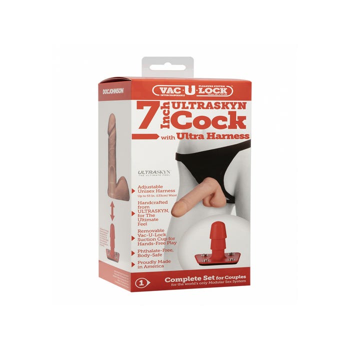 Kit gode ceinture Vac-U-Lock Ultra Harness 17,8 cm