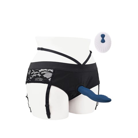 Gode ceinture vibrant télécommandé Snuggle Up