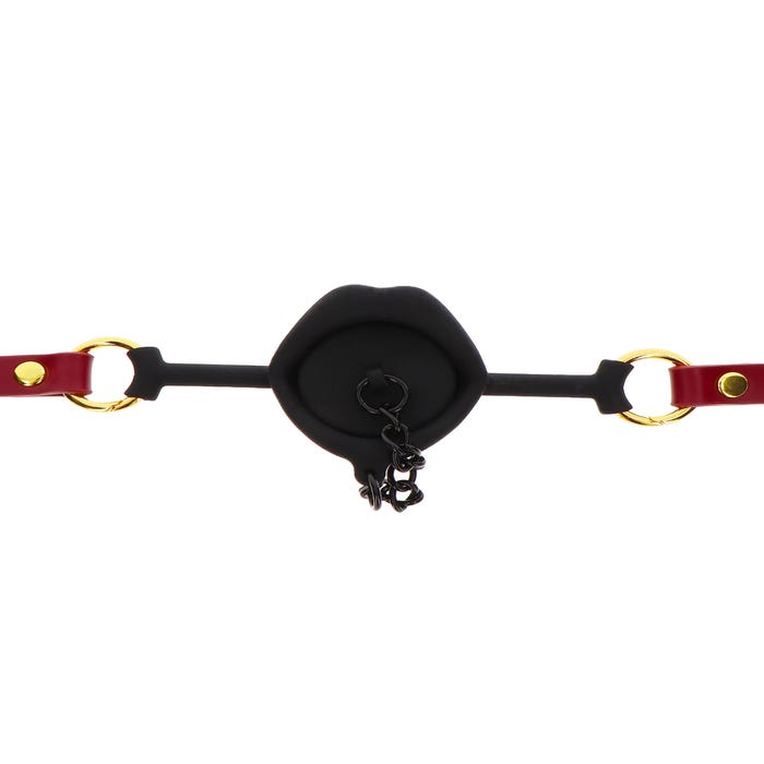 Bâillon anneau avec bouchon Bondage in Luxury