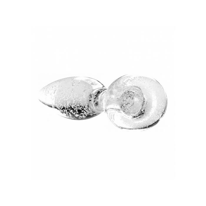 Plug anal en verre phosphorescent medium