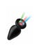 Plug anal silicone lumineux Light Up small
