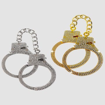 Menottes en métal Diamond Luxury Bondage