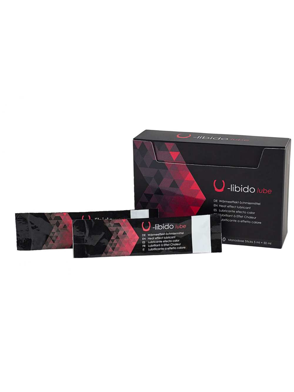 Lubrifiant eau chauffant U-Libido Lube 5 ml 10 sachets