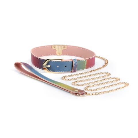 Collier et laisse Spectra Bondage
