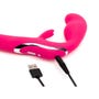 Strap-on rabbit vibrant Rechargeable Happy Rabbit