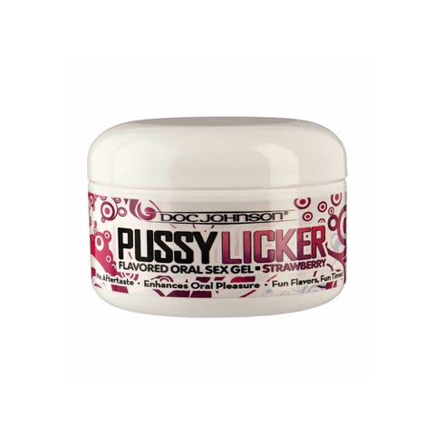 Gel stimulant oral Pussy Licker fraise 59 ml