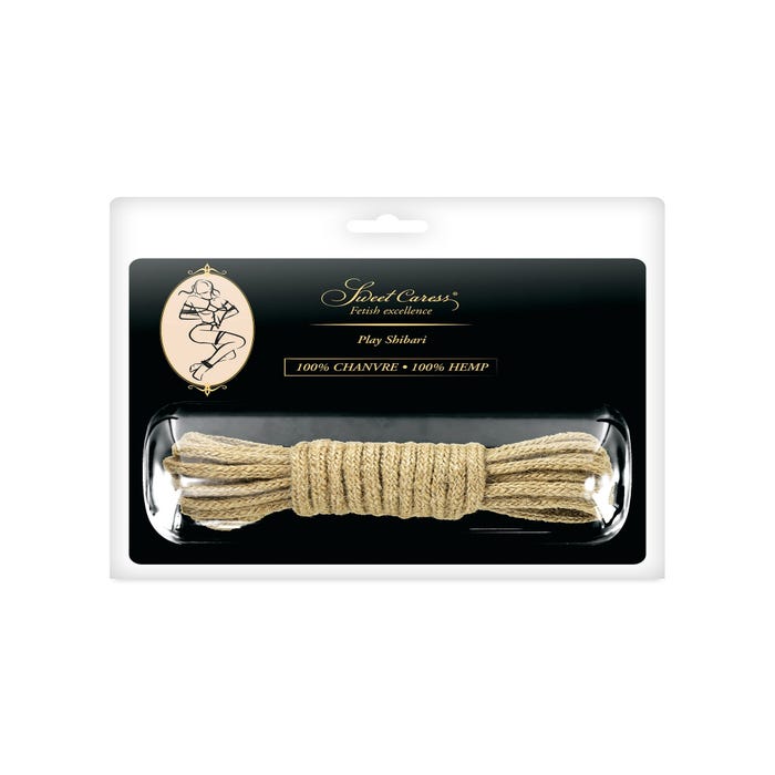 Corde bondage chanvre Play Shibari 5 m
