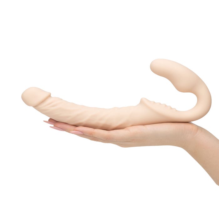 Strap-on réaliste silicone 22,9 cm Luxe Lifelike Lover