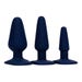 Kit plug anal silicone Booty Bound 3 pièces