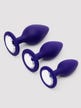 Kit plug anal bijou Three Blings 3 pièces