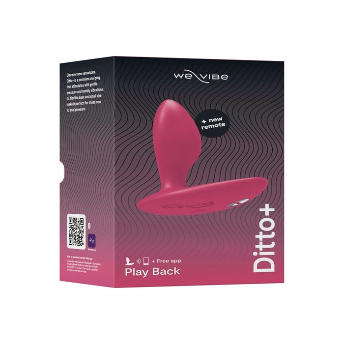Plug anal connecté We-Vibe Ditto+