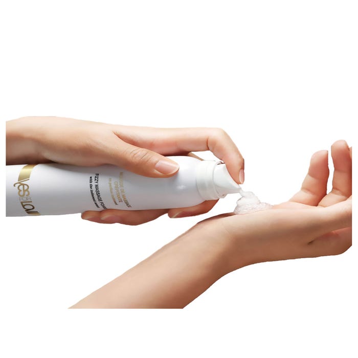 Mousse de massage crépitante au parfum indécent