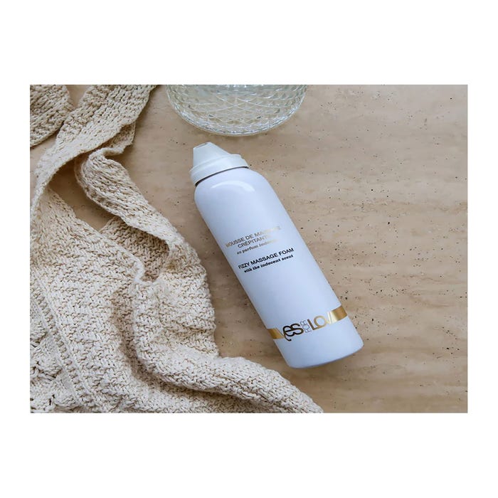 Mousse de massage crépitante au parfum indécent