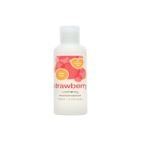 Lubrifiant eau comestible fraise 100 ml