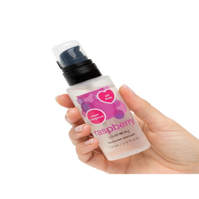 Lubrifiant eau comestible framboise 100 ml