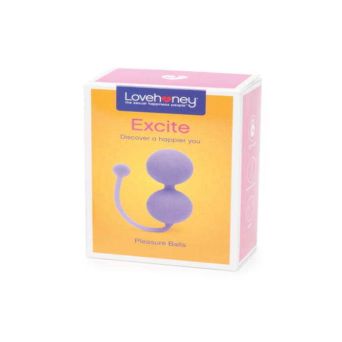 Boules de geisha silicone Excite Pleasure Balls