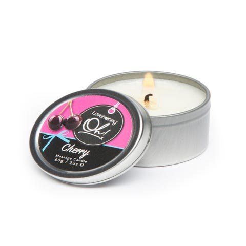 Bougie de massage Oh! cerise