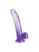 Gode avec testicules 22,9 cm King Cock Clear