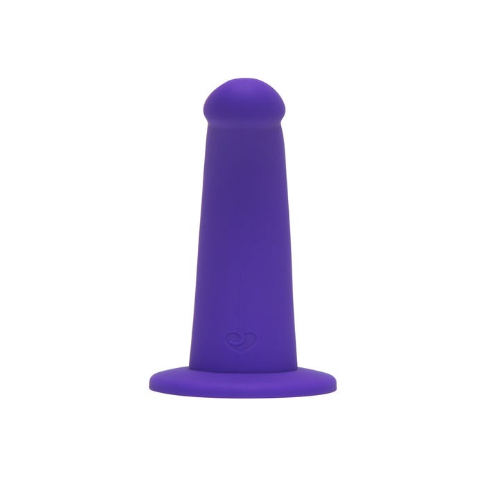 Dildo ventouse silicone 17,8 cm Curved