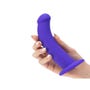 Dildo ventouse silicone 17,8 cm Curved