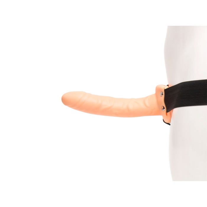 Gode ceinture creux 15,2 cm Perfect Partner Hollow Strap-On