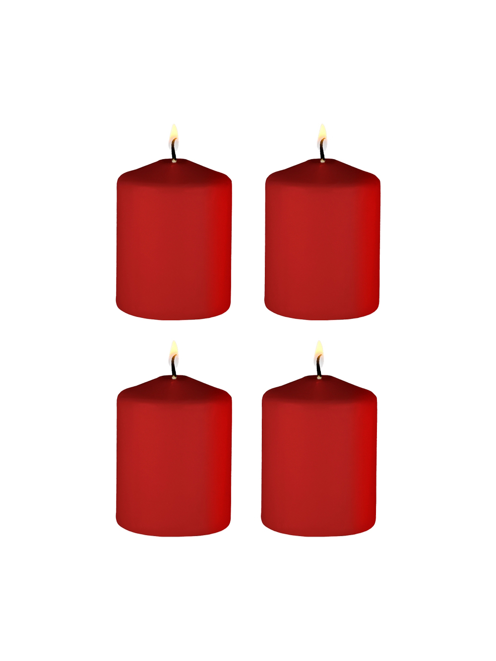 Kit bougies basse température Tease Candles orange sanguine