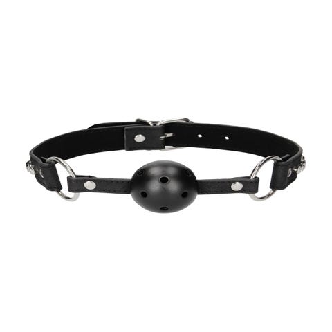 Bâillon boule respirant Diamond Studded