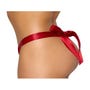 String ruban dentelle rouge