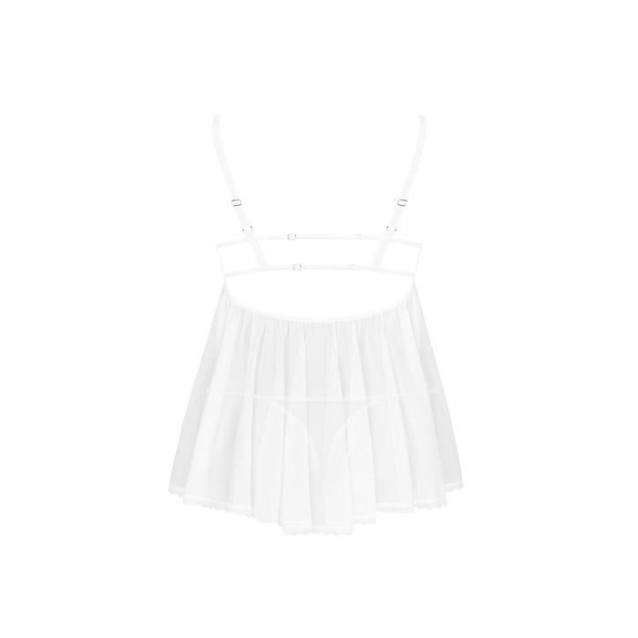 Nuisette babydoll Heavenlly blanc